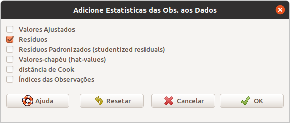 Seleção das estatísticas que serão agregadas aos dados de red.cell.folate.