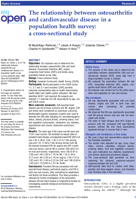 Exemplo de um estudo clínico-epidemiológico. Fonte: (Rahman et al. 2013) (CC BY-NC).